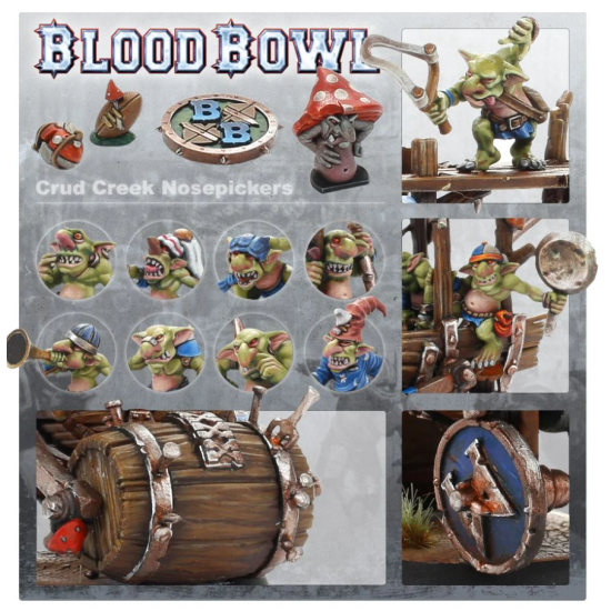 Snotling Blood Bowl Team – Crud Creek Nosepickers